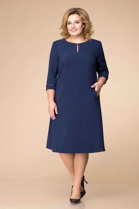 Платье Romanovich Style 1-1729 синий размер 52-68 #2