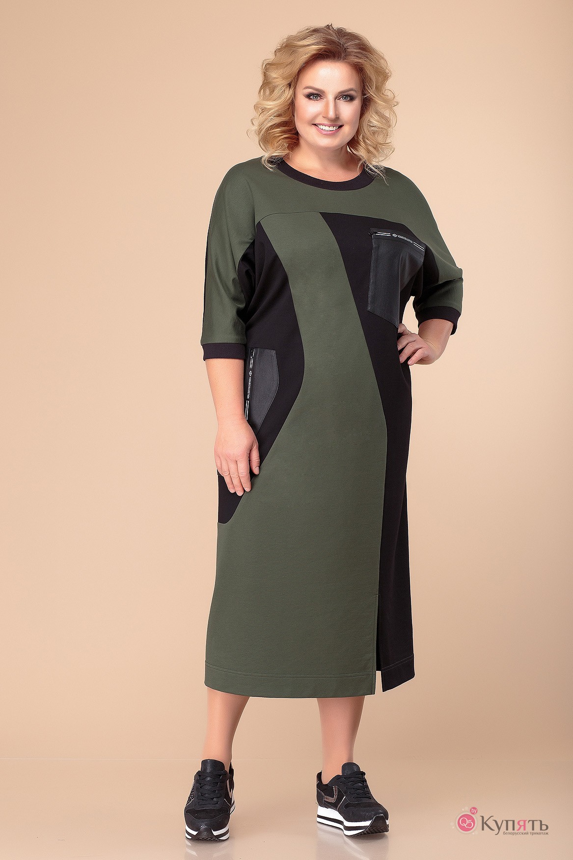 Купить Трикотажные Платья 60 Размера