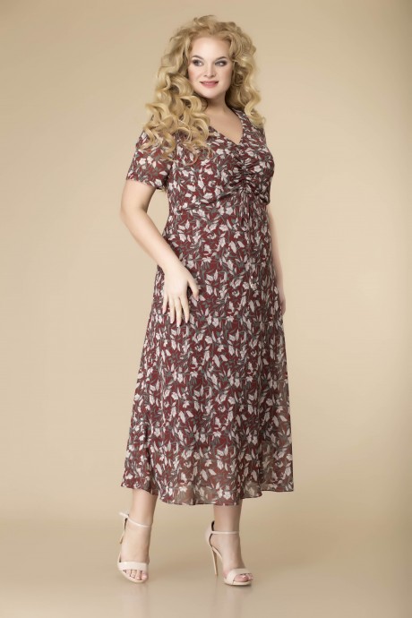 Платье Romanovich Style 1-2106 терракот размер 54-58 #1