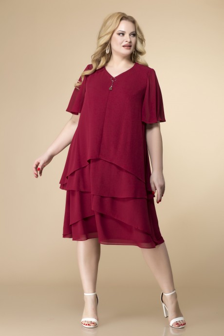 Вечернее платье Romanovich Style 1-2136 бордо размер 52-56 #2