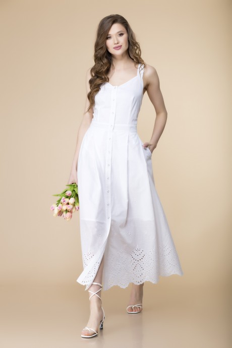 Платье Romanovich Style 1-2138 белый размер 44-48 #1