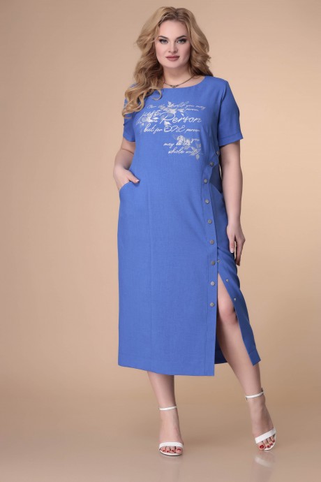 Платье Romanovich Style 1-2172 джинс размер 56-60 #1