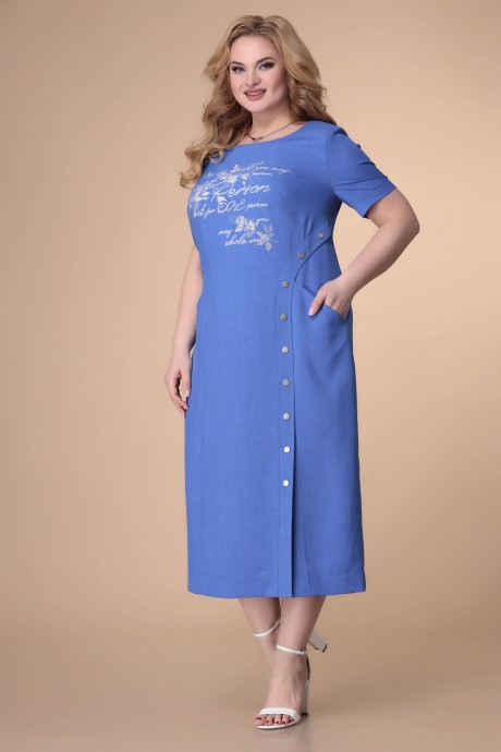 Платье Romanovich Style 1-2172 джинс размер 56-60 #3