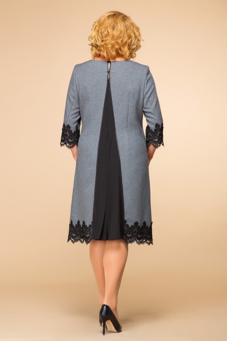 Платье Romanovich Style 1-1284 серый/чёрный 66-70 размер 66-70 #2