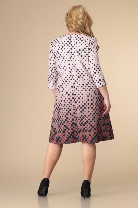Платье Romanovich Style 1-1708 коричневый низ размер 54-58 #3
