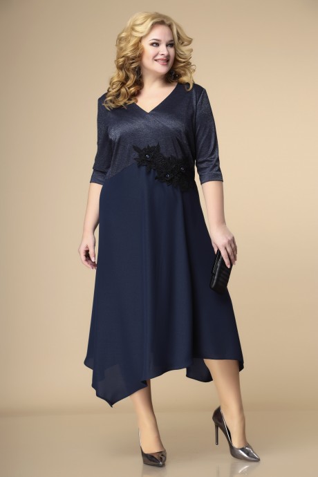 Вечернее платье Romanovich Style 1-1890 синий размер 60-64 #1
