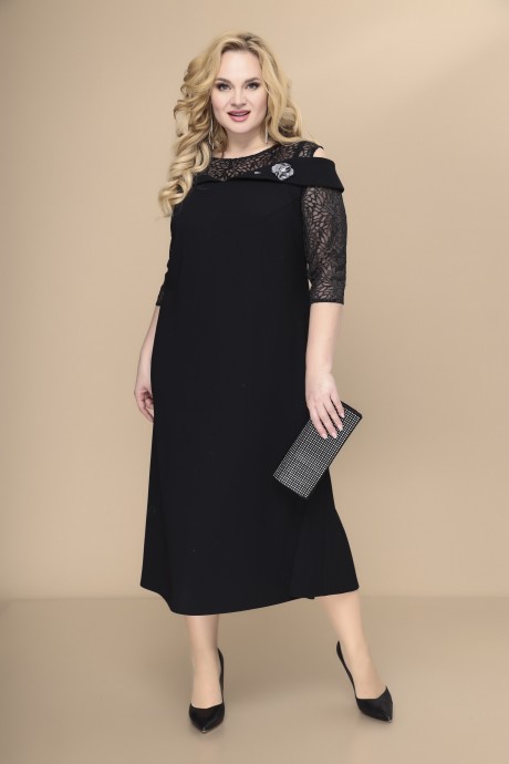 Платье Romanovich Style 1-2291 черный размер 58-62 #2