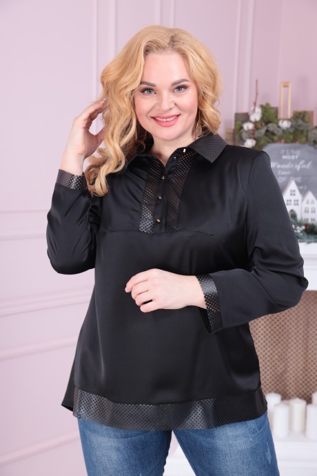 Блузка Romanovich Style 5-1538 черный размер 54-64 #1