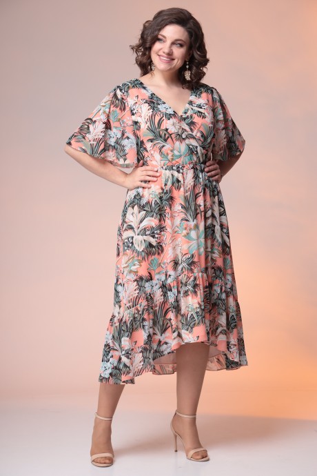 Платье Romanovich Style 1-2372 персиковые тона размер 52-56 #2
