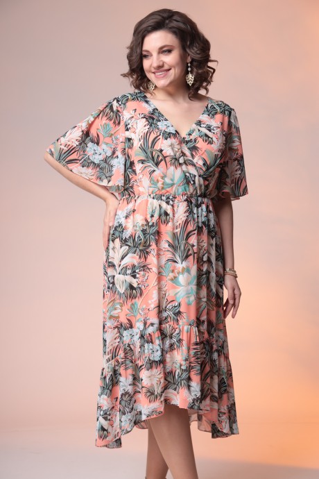 Платье Romanovich Style 1-2372 персиковые тона размер 52-56 #3