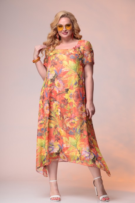 Платье Romanovich Style 1-1332 листопад размер 52-60 #1