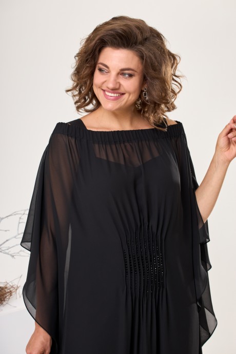 Вечернее платье Romanovich Style 2433 черный размер 50-54 #4