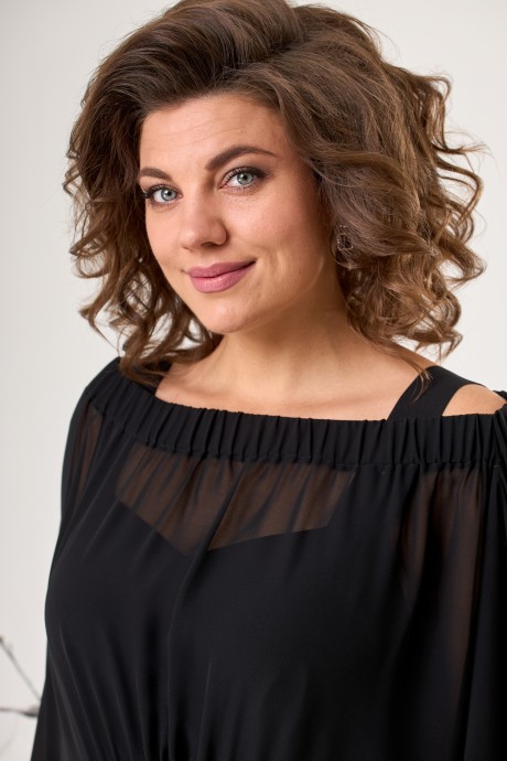 Вечернее платье Romanovich Style 2433 черный размер 50-54 #7