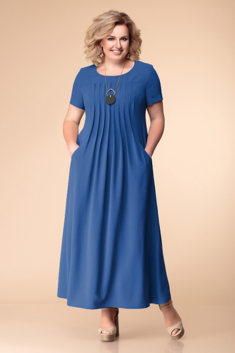 Платье Romanovich Style 1-1826 джинс размер 50-66 #1