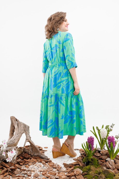Платье Romanovich Style 1-2373д зеленый размер 52-56 #5