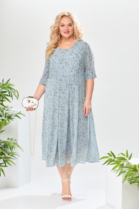 Платье Romanovich Style 1-2193 голубой размер 50-64 #1