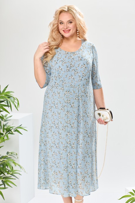 Платье Romanovich Style 1-2193 голубой размер 50-64 #6