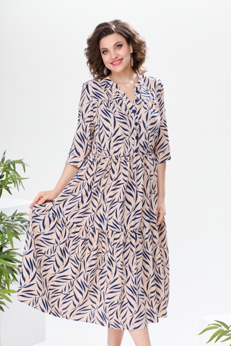 Платье Romanovich Style 1-2373 пудра размер 52-56 #3