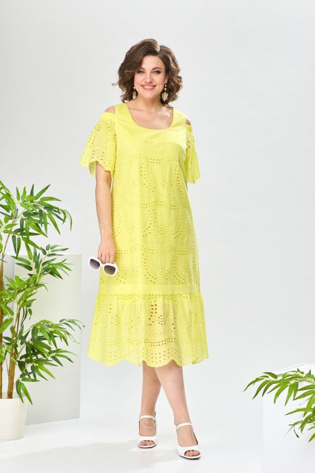 Платье Romanovich Style 1-2529 желтый размер 50-54 #7