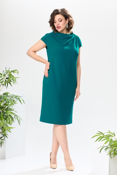 Вечернее платье Romanovich Style 1-2522 морская волна размер 48-52 #1