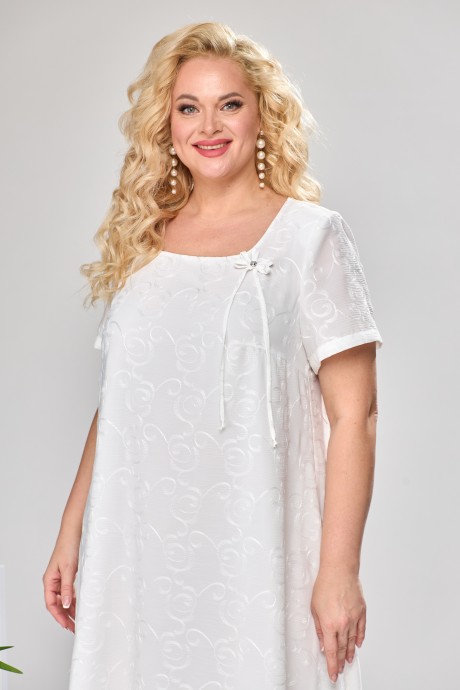 Платье Romanovich Style 1-1332 белый размер 52-66 #4
