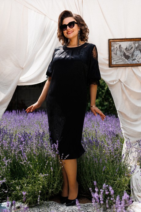 Вечернее платье Romanovich Style 1-2536 чёрный размер 52-56 #2