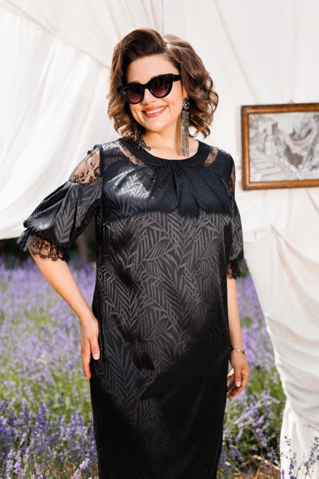 Вечернее платье Romanovich Style 1-2536 чёрный размер 52-56 #5