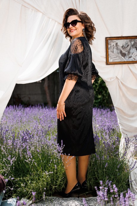 Вечернее платье Romanovich Style 1-2536 чёрный размер 52-56 #7