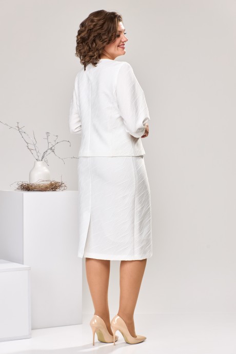 Вечернее платье Romanovich Style 1-2537 двойка белый размер 52-56 #5