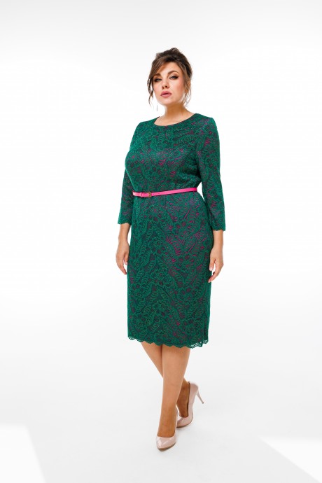 Вечернее платье Romanovich Style 1-2582 зеленый размер 52-56 #2