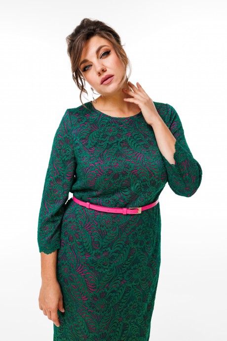 Вечернее платье Romanovich Style 1-2582 зеленый размер 52-56 #4