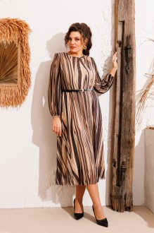 Платье Romanovich Style 1-2607 коричневый #1