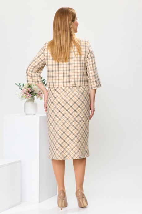 Платье Romanovich Style 1-2422 бежевый размер 46-54 #6