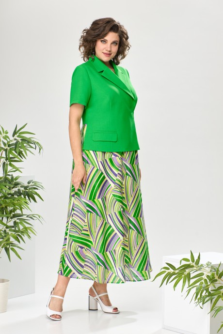 Платье Romanovich Style 1-2468К зеленый размер 52-56 #3