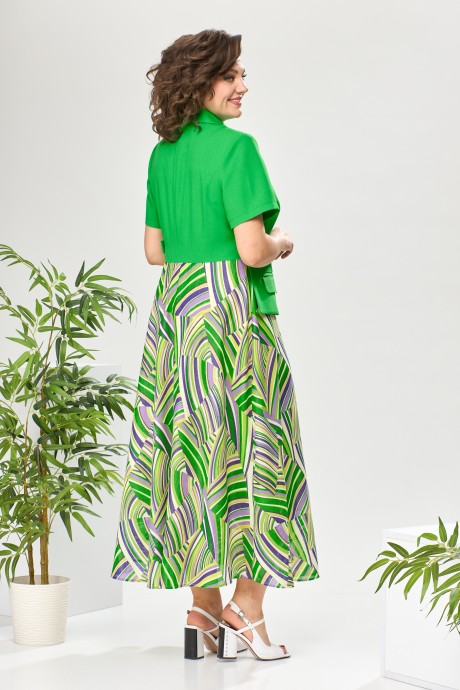 Платье Romanovich Style 1-2468К зеленый размер 52-56 #6