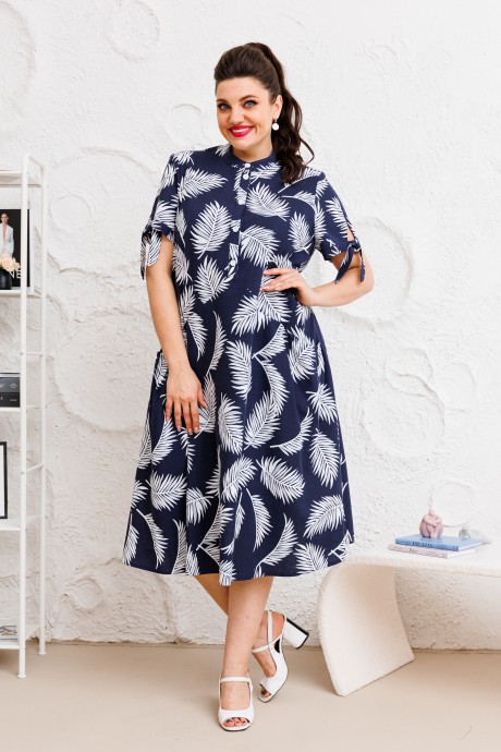 Платье Romanovich Style 1-2526 сине-белый размер 50-54 #3