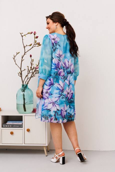 Платье Romanovich Style 1-2628 бирюзовый размер 50-60 #9