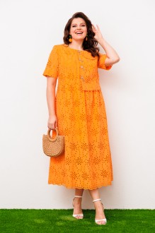 Платье Romanovich Style 1-1951 оранжевый #1