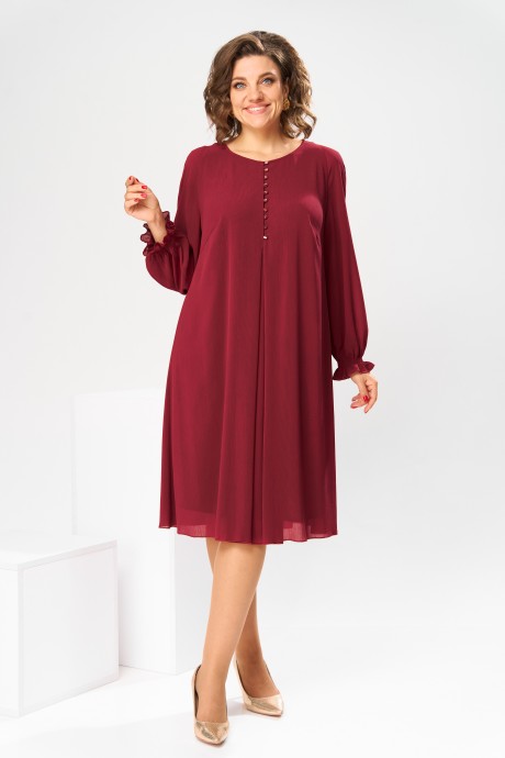 Платье Romanovich Style 1-2070 бордо размер 52-56 #3