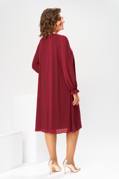 Платье Romanovich Style 1-2070 бордо размер 52-56 #9