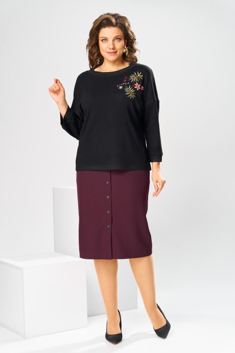 Костюм/комплект Romanovich Style 2-2045 бордовый размер 54-58 #2