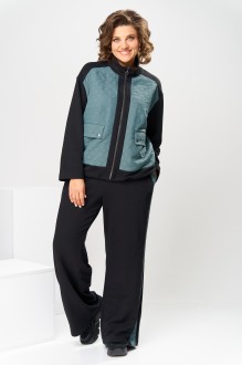 Костюм/комплект Romanovich Style 2-2840 двойка черный,бирюза