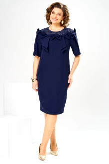 Вечернее платье Romanovich Style 1-2899 синий, пайетки