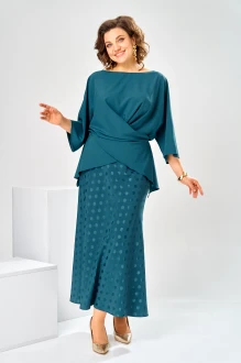 Юбочный костюм Romanovich Style 2-2903 двойка изумруд
