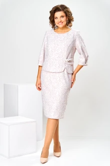 Вечернее платье Romanovich Style 1-2537 пудровый