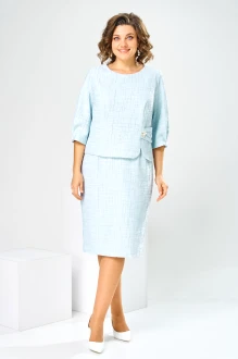 Вечернее платье Romanovich Style 1-2537 голубой