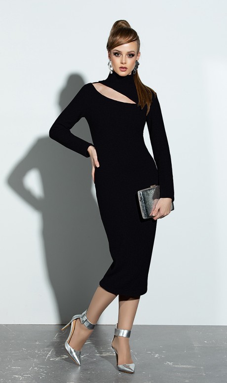 Платье Diva 1202 -1 черный размер 42-52 #1