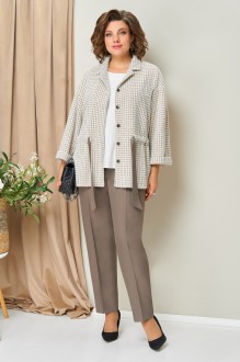 Костюм/комплект Volna 1441 тройка бежевый