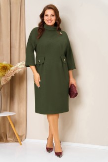 Платье Volna 1448 хаки