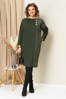 Платье Volna 1452 олива